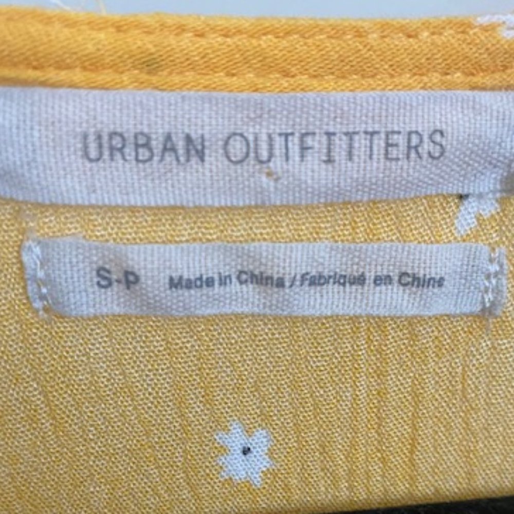 Urban Outfitters Rio Tiered Yellow Romper - Picture 8 of 8